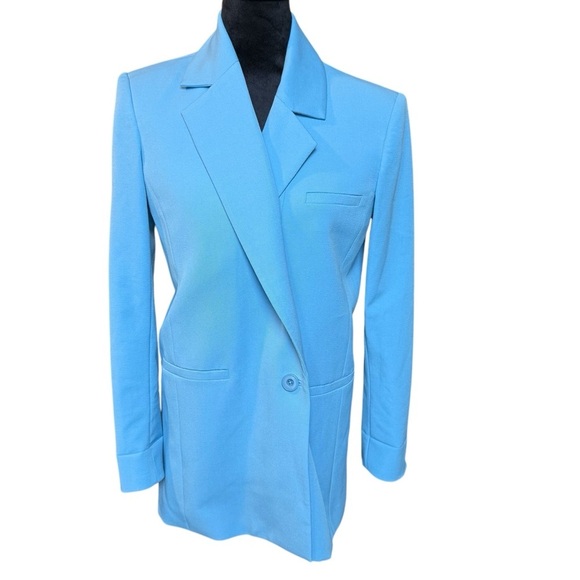 Alice + Olivia Sky Blue Blazer SZ XS (0) - Picture 4 of 7